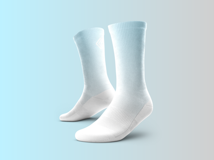 hypsole-cleat-guards HYPSOLE Frost / XS Tidal Crew Sock